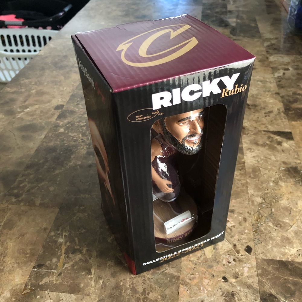 Ricky Rubio Cleveland Cavaliers 2023 Bobblehead